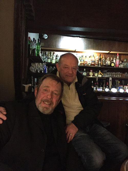 L-R: Phil & Paul very happy in the pub.